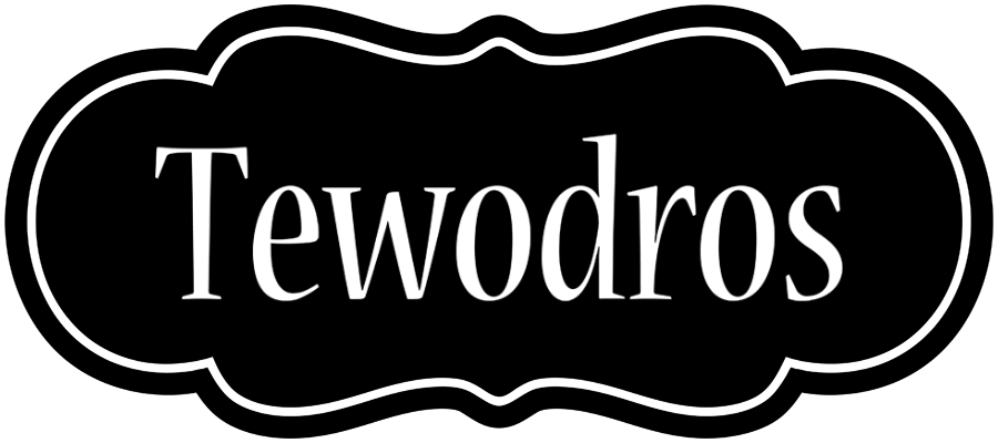 Tewodros welcome logo