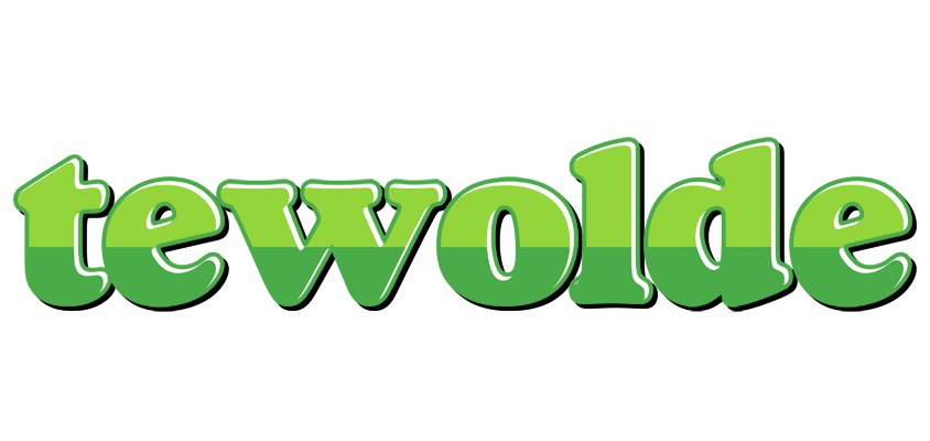 Tewolde apple logo