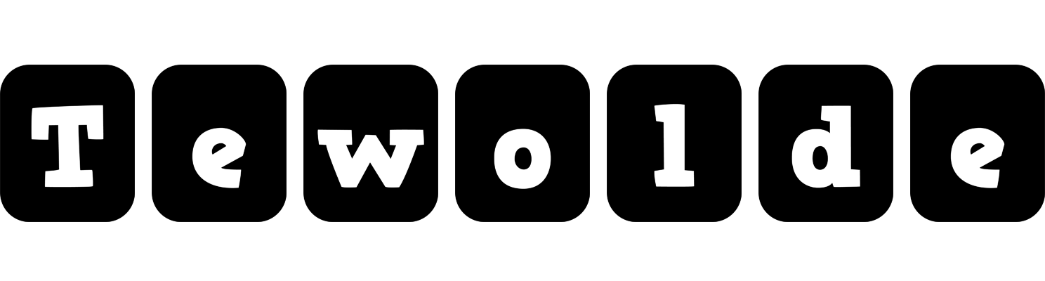 Tewolde box logo