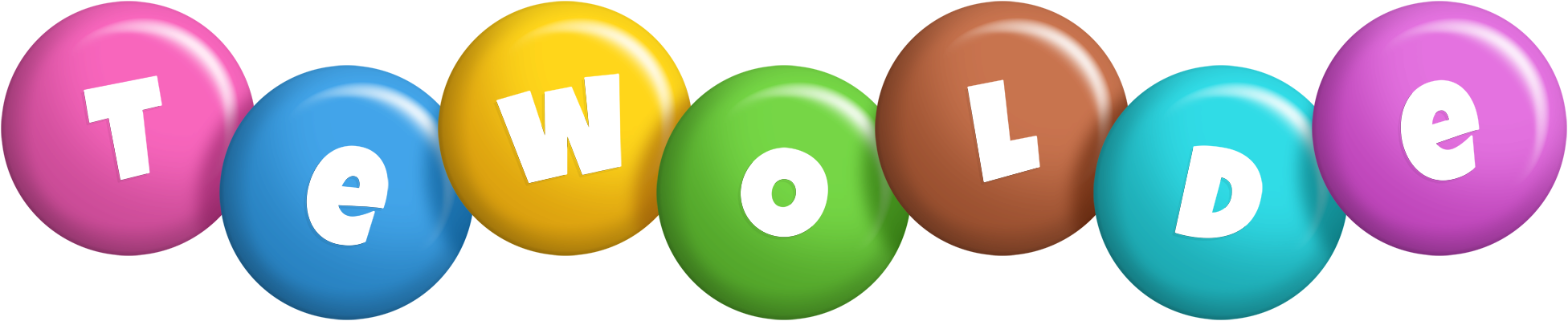 Tewolde candy logo