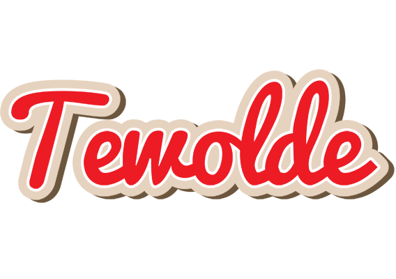 Tewolde chocolate logo