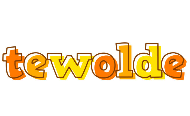 Tewolde desert logo