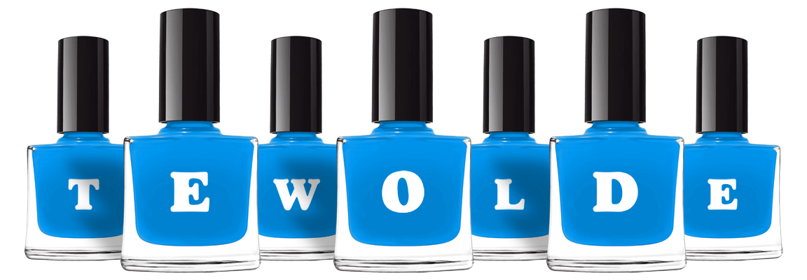 Tewolde glossy logo