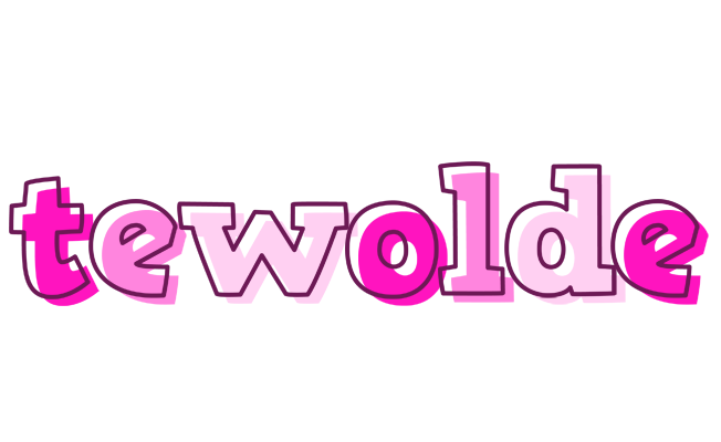 Tewolde hello logo