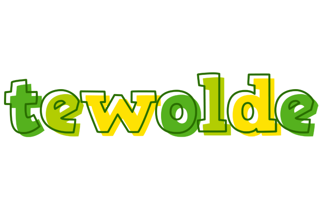 Tewolde juice logo
