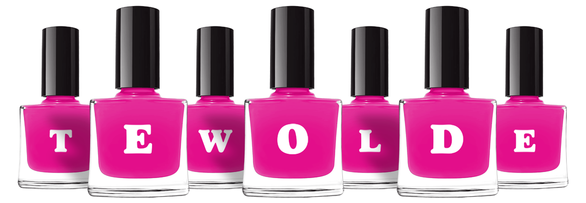 Tewolde nails logo