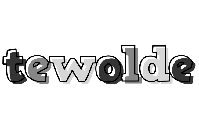 Tewolde night logo