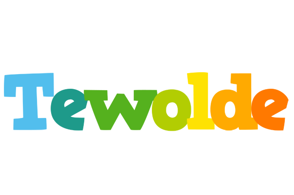 Tewolde rainbows logo