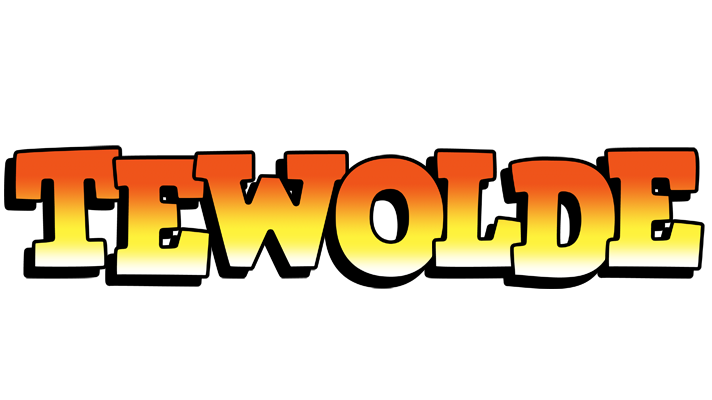 Tewolde sunset logo