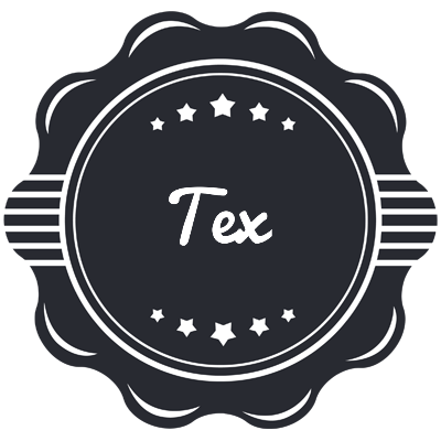 Tex badge logo