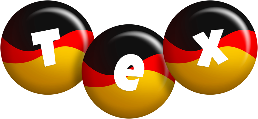 Tex german logo