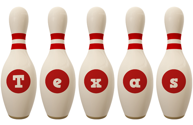 Texas bowling-pin logo
