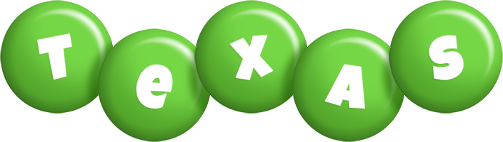 Texas candy-green logo
