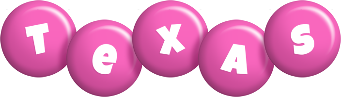 Texas candy-pink logo