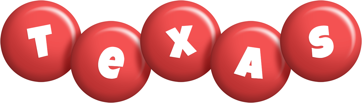 Texas candy-red logo