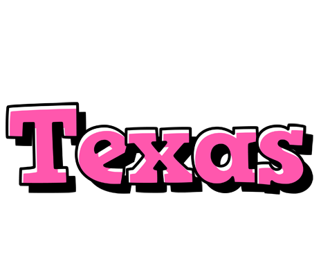Texas girlish logo