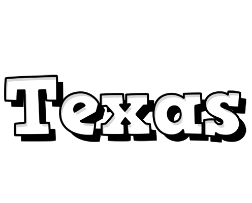 Texas snowing logo