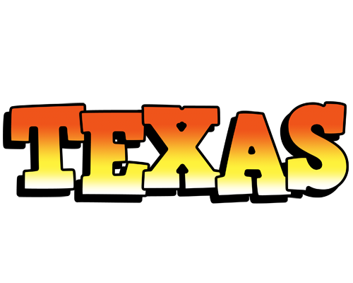 Texas sunset logo