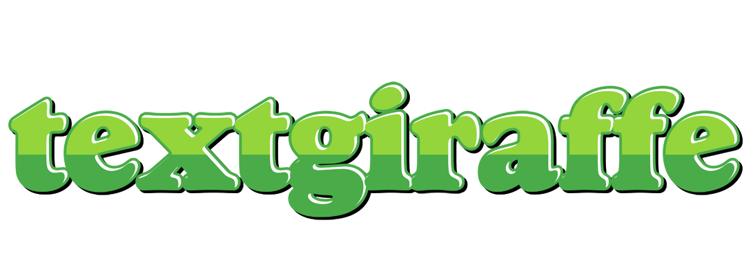 Textgiraffe apple logo