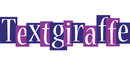 Textgiraffe autumn logo