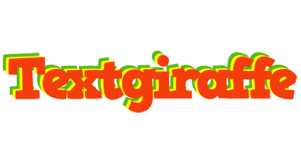 Textgiraffe bbq logo