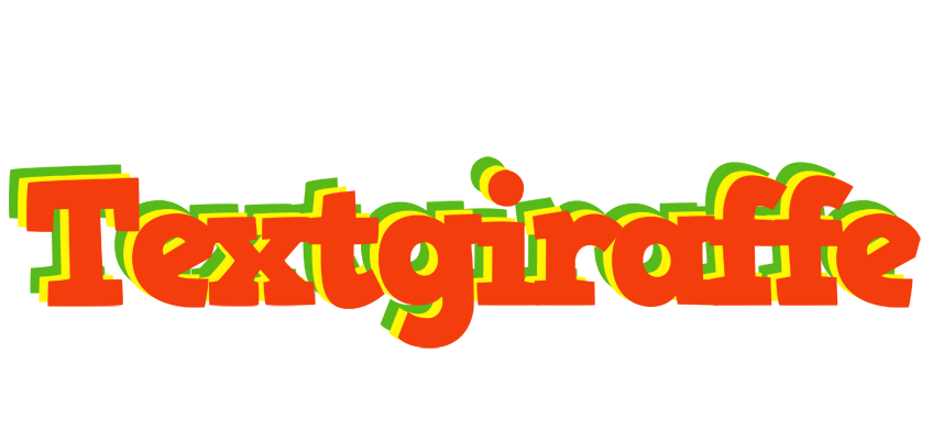Textgiraffe bbq logo