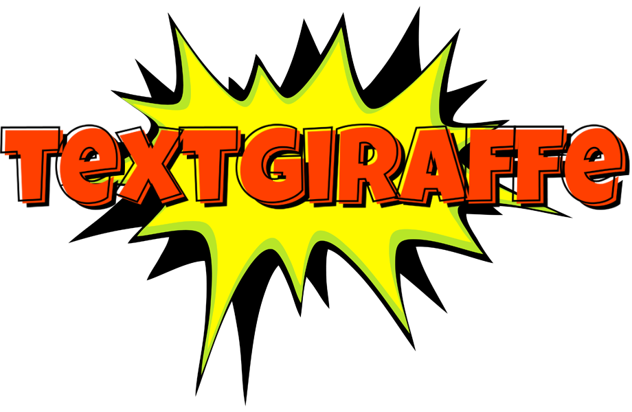 Textgiraffe bigfoot logo