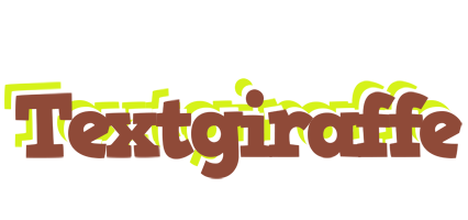 Textgiraffe caffeebar logo