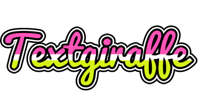 Textgiraffe candies logo