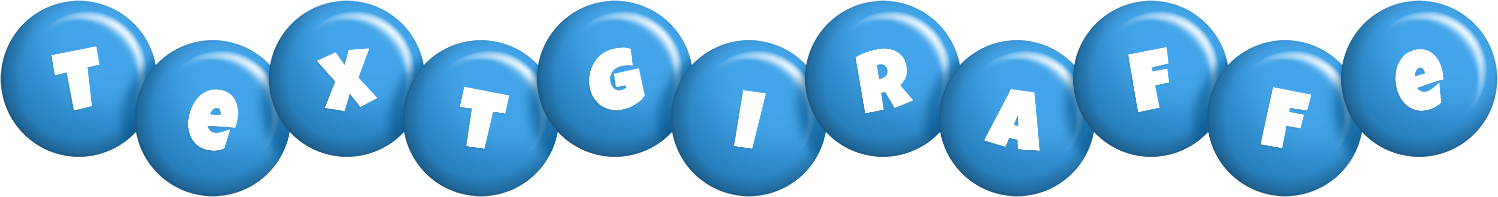 Textgiraffe candy-blue logo