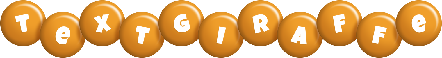 Textgiraffe candy-orange logo