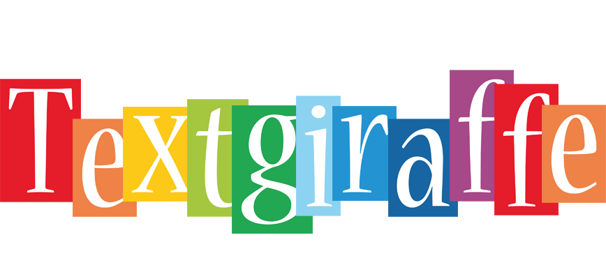 Textgiraffe colors logo