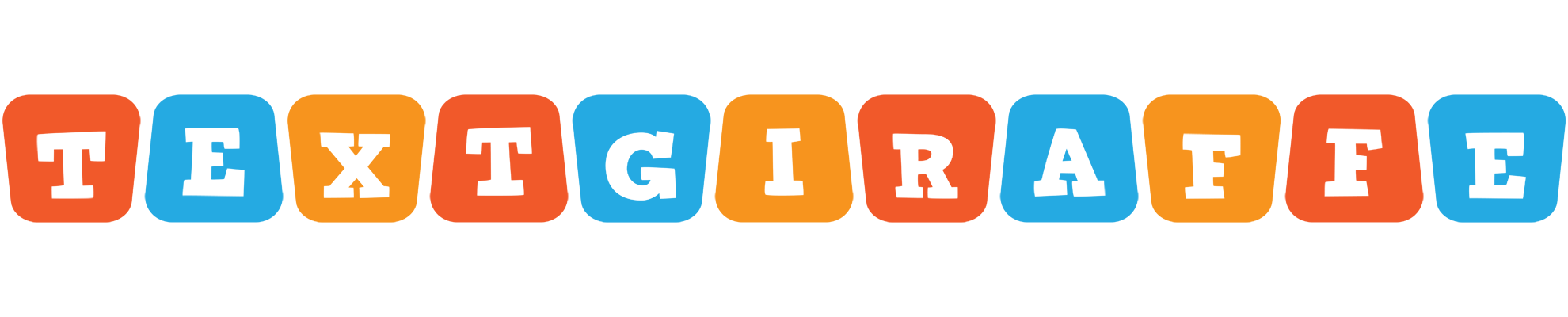 Textgiraffe comics logo