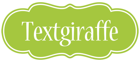 Textgiraffe family logo