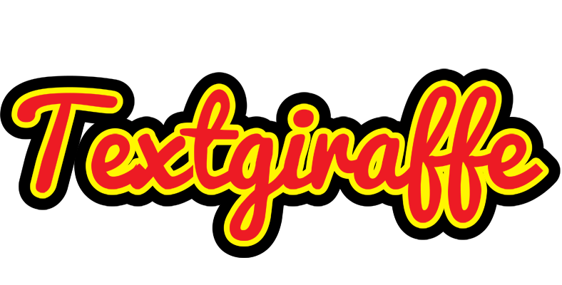 Textgiraffe fireman logo