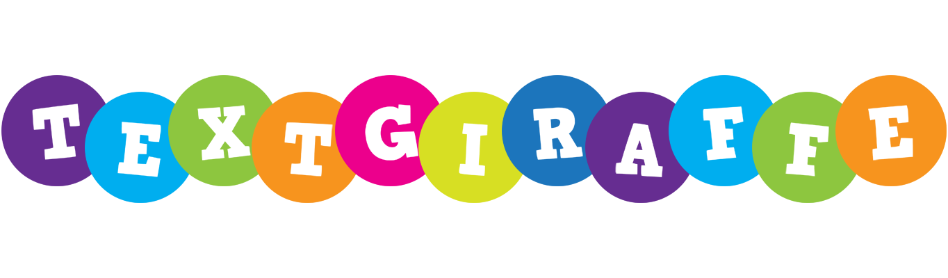 Textgiraffe happy logo