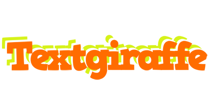 Textgiraffe healthy logo