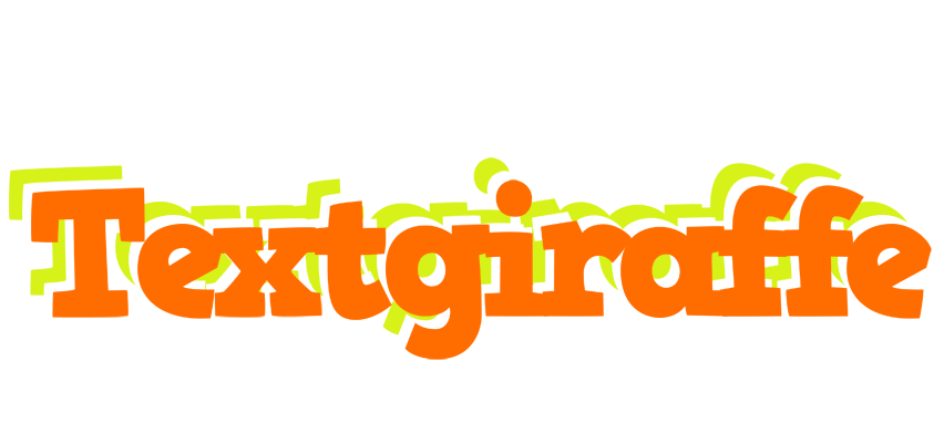 Textgiraffe healthy logo