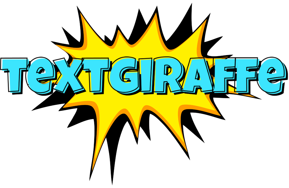 Textgiraffe indycar logo