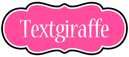 Textgiraffe invitation logo