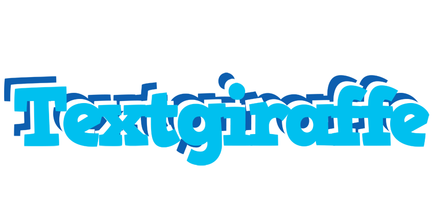 Textgiraffe jacuzzi logo