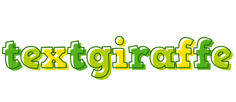 Textgiraffe juice logo