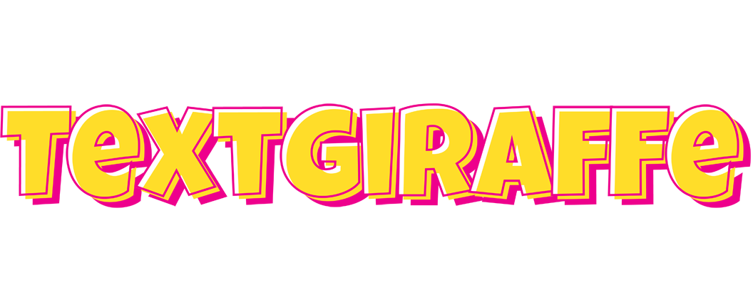Textgiraffe kaboom logo