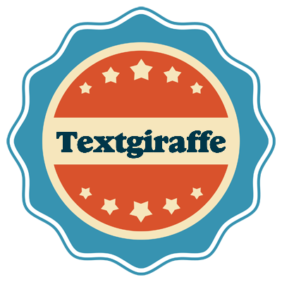 Textgiraffe labels logo