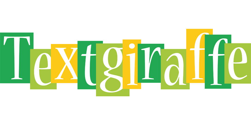 Textgiraffe lemonade logo