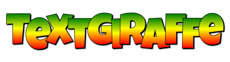 Textgiraffe mango logo