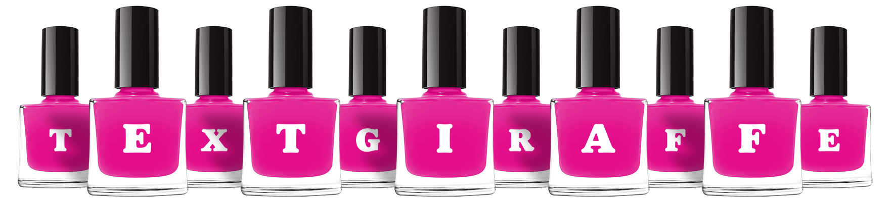 Textgiraffe nails logo