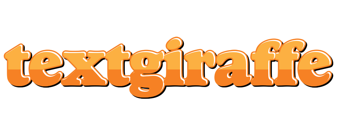 Textgiraffe orange logo