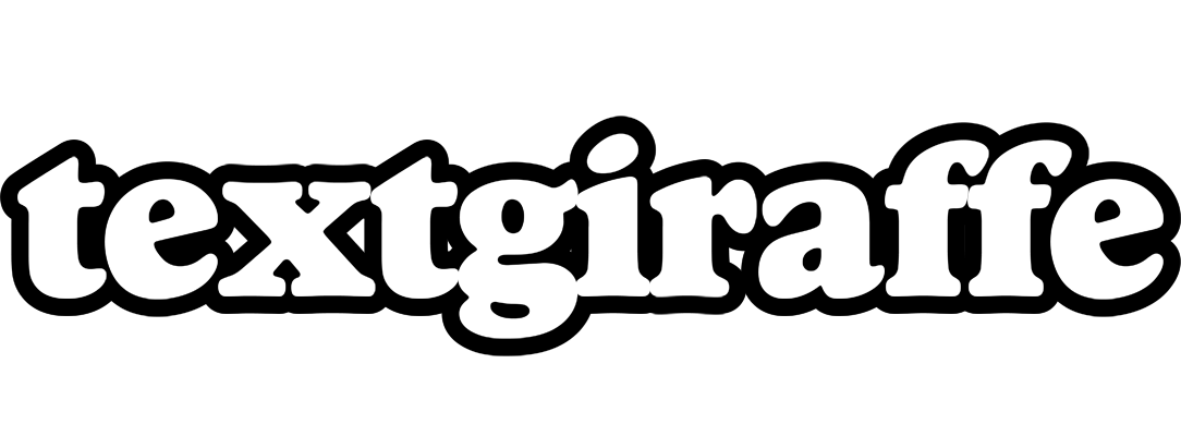 Textgiraffe panda logo