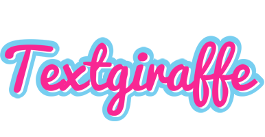 Textgiraffe popstar logo
